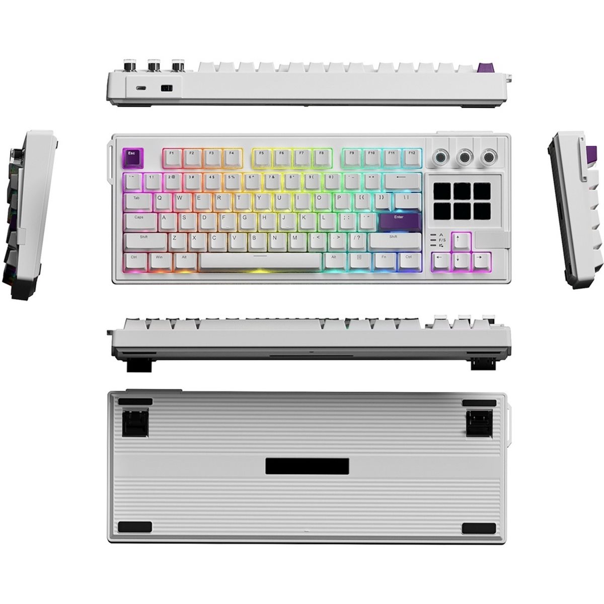 Gaming Keyboard Mechanical - تحديث. لوحة مفاتيح ميكانيكية مرئية K1