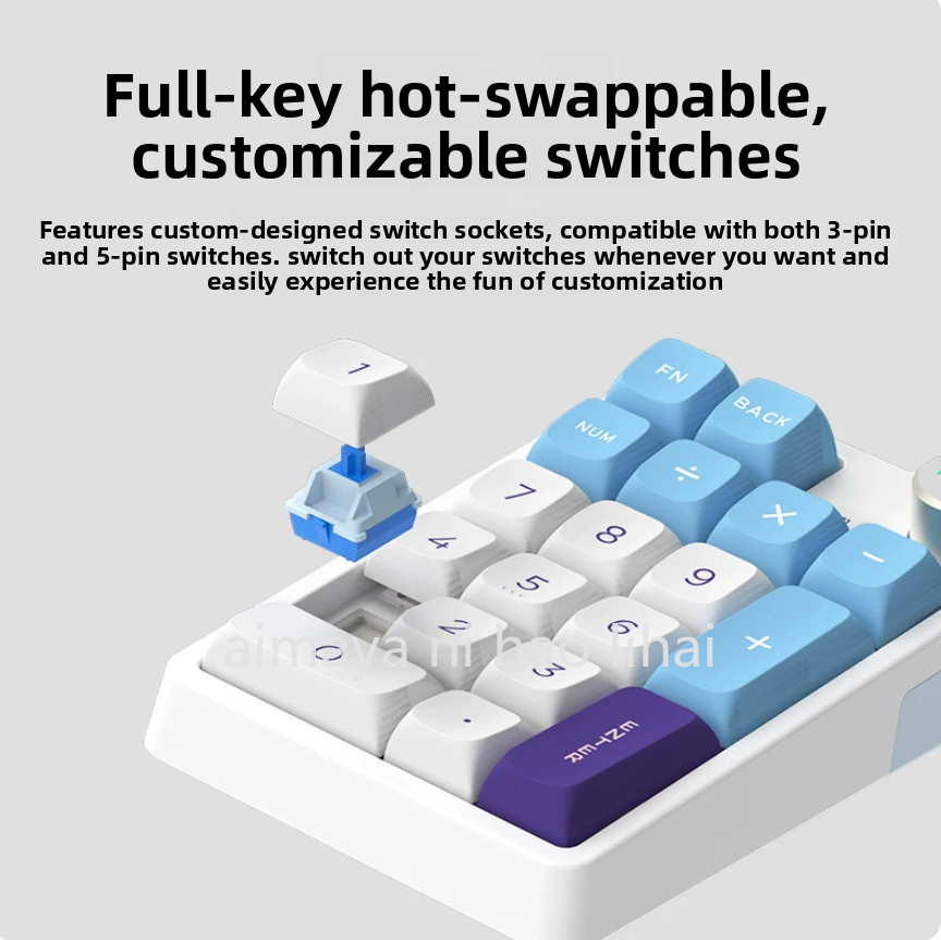 Gaming Keyboard Mechanical - لوحة مفاتيح ميكانيكية لاسلكية Kzzi K20