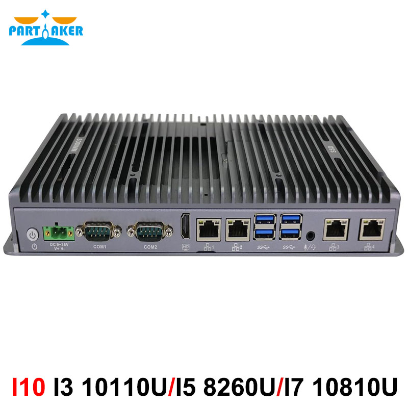 Intel Cpu Core I5 - Partaker Fanless كمبيوتر صغير صناعي IPC