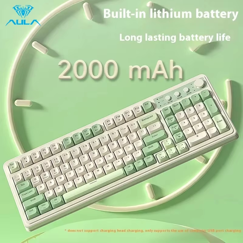 لوحة مفاتيح AULA S99 ثلاثية ال - مراجعة Gaming Keyboard That Is Quiet وسعره