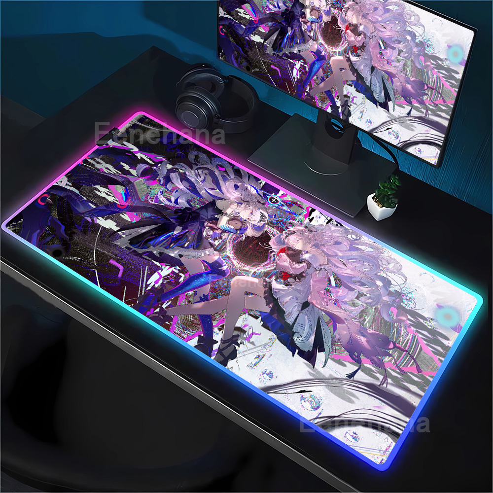 لوحة ماوس RGB للألعاب بتصميم W - مراجعة Gaming Keyboard No Rgb وسعره