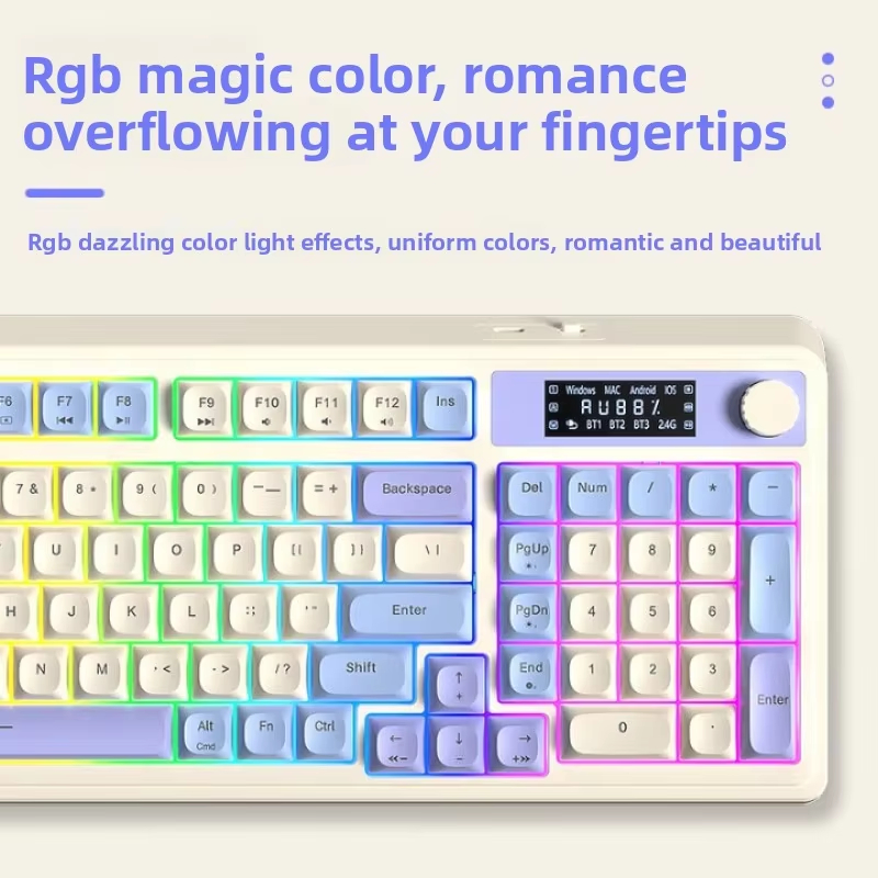لوحة مفاتيح ألعاب AULA S99 Pro - مراجعة Gaming Keyboard That Is Quiet وسعره