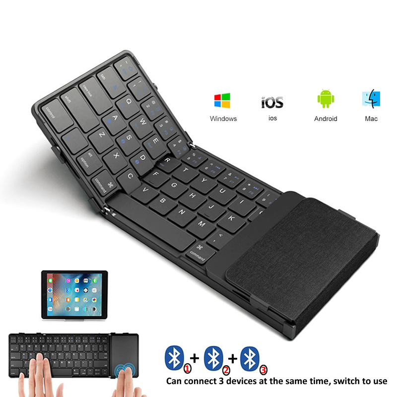 لوحة مفاتيح لاسلكية قابلة للطي - مراجعة Gaming Keyboard Number Pad وسعره