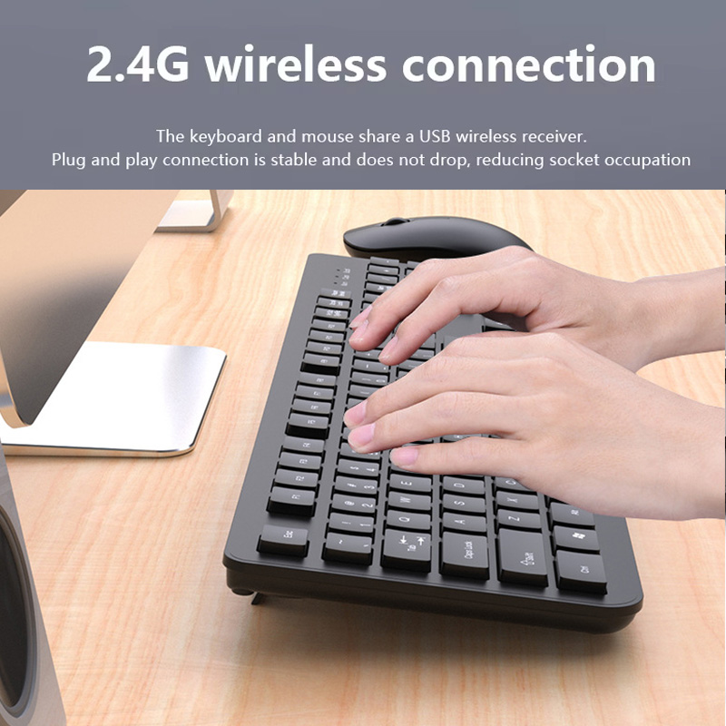 2.4G مجموعة ماوس لوحة المفاتيح - مراجعة Gaming Keyboard And Mouse Combo Wireless وسعره