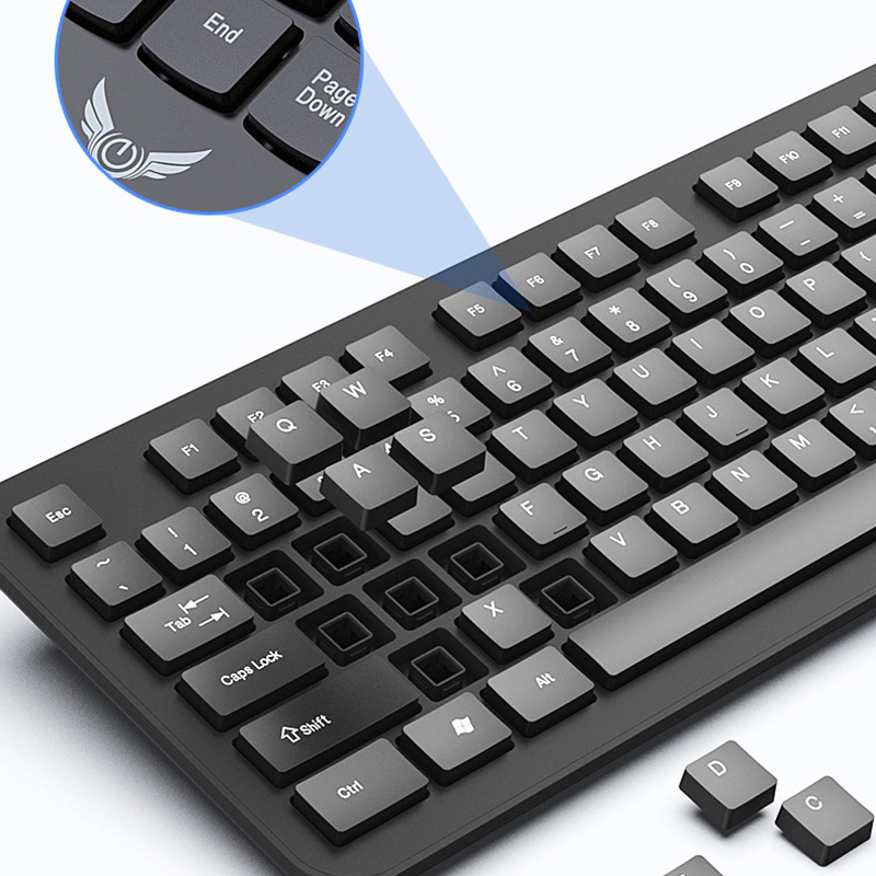2.4G مجموعة ماوس لوحة المفاتيح - مراجعة Gaming Keyboard And Mouse Combo Wireless وسعره