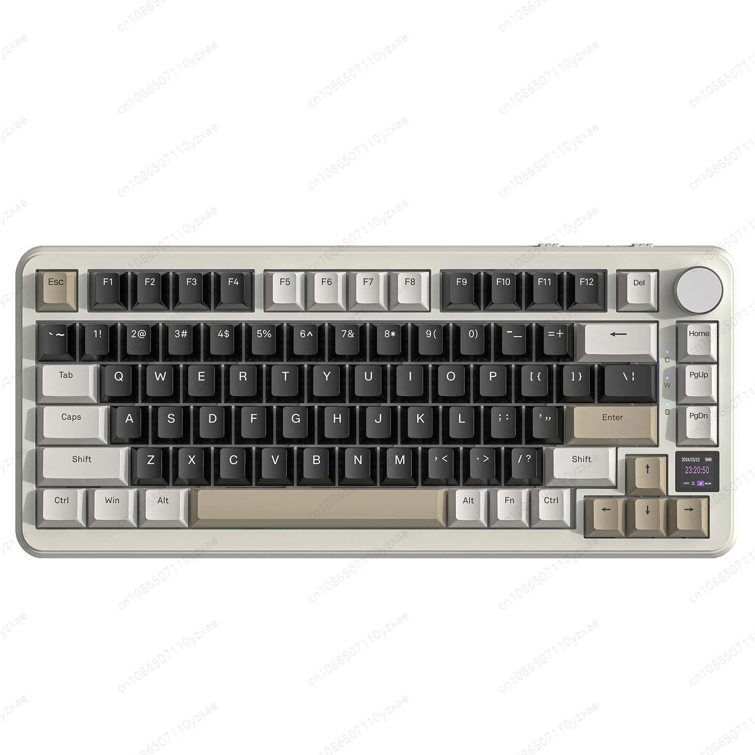 لوحة مفاتيح ميكانيكية AL66 جدي - مراجعة Gaming Keyboard No Rgb وسعره