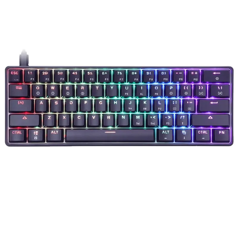 لوحة مفاتيح ميكانيكية صغيرة لل - مراجعة Gaming Keyboard Mechanical وسعره