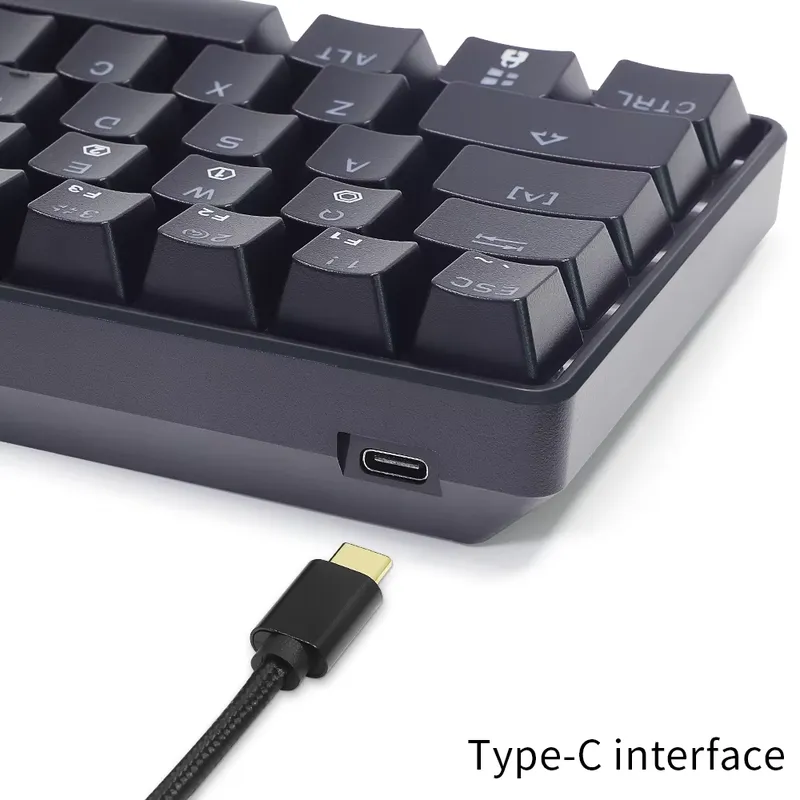 لوحة مفاتيح ميكانيكية صغيرة لل - مراجعة Gaming Keyboard Mechanical وسعره