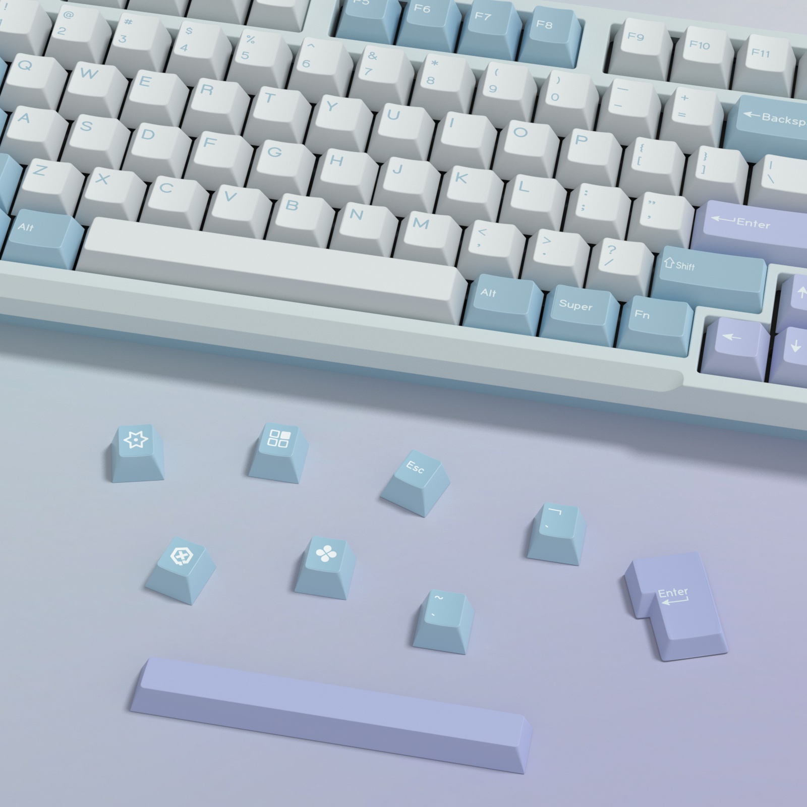 KBDiy GMK الوهم Keycap الكرز ا - مراجعة Gaming Keyboard Number Pad وسعره