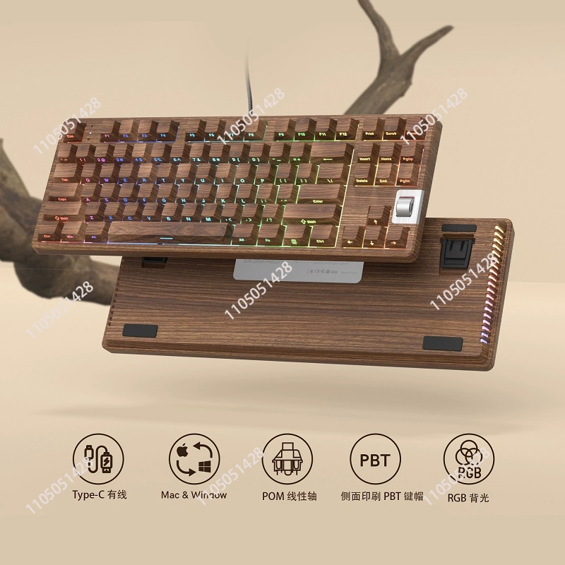 لوحة مفاتيح ميكانيكية سلكية لل - مراجعة Gaming Keyboard Mechanical وسعره