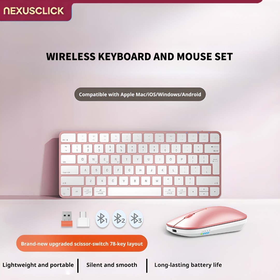 مجموعة لوحة مفاتيح وماوس لاسلك - مراجعة Gaming Keyboard That Is Quiet وسعره