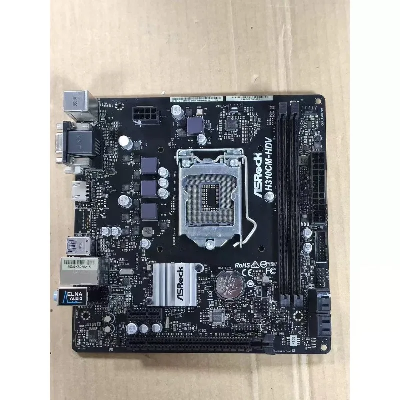 لوحة أم RoRuSASRock H310CM-HDV - مراجعة Intel Cpu Core I5 وسعره