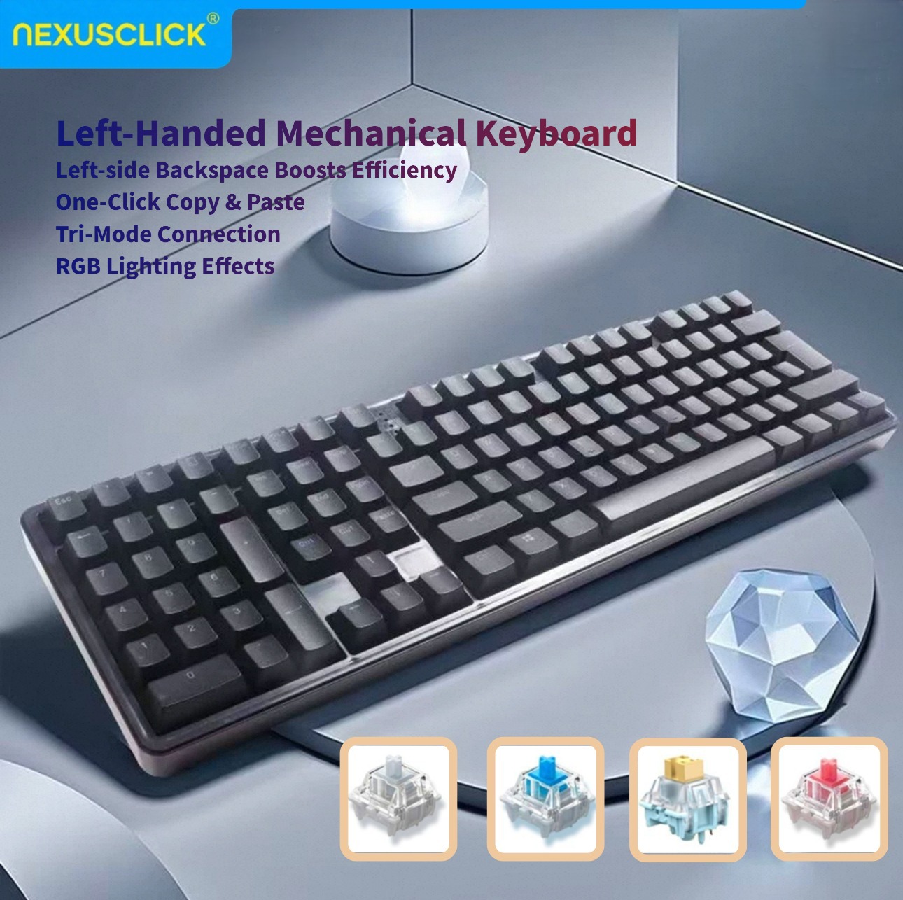 لوحة مفاتيح ميكانيكية مستعملة  - مراجعة Gaming Keyboard Number Pad وسعره